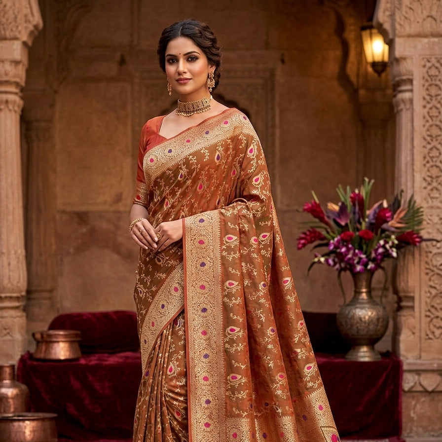 Majestic Banarasi Silk Heritage Saree Collection