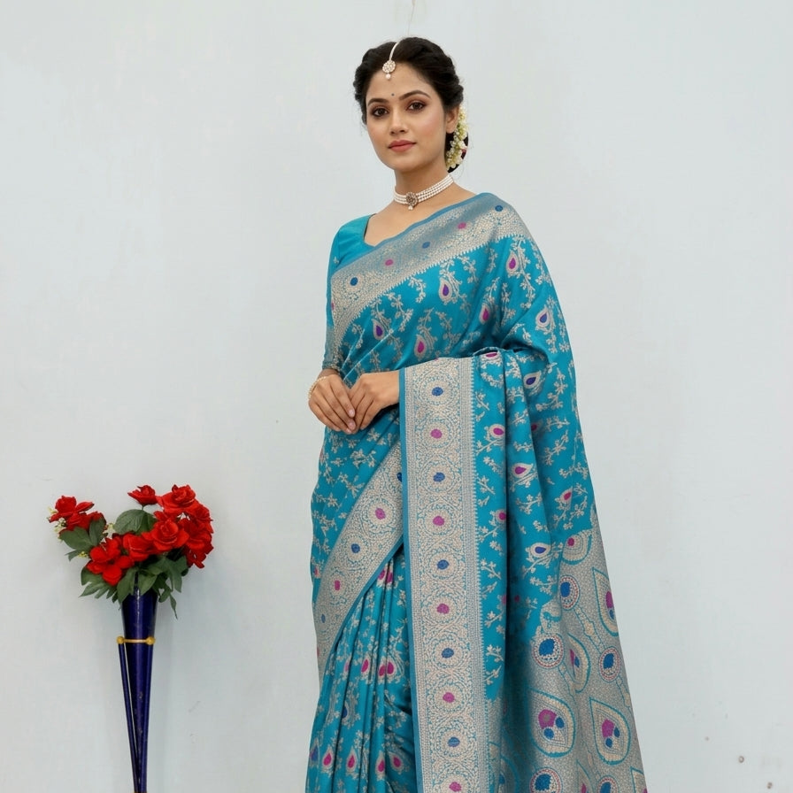 Majestic Banarasi Silk Heritage Saree Collection