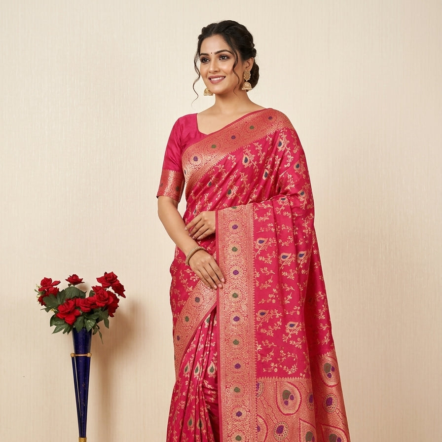 Majestic Banarasi Silk Heritage Saree Collection