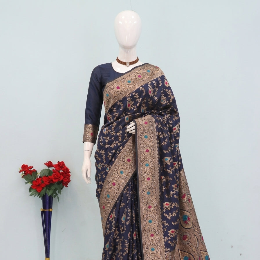Majestic Banarasi Silk Heritage Saree Collection