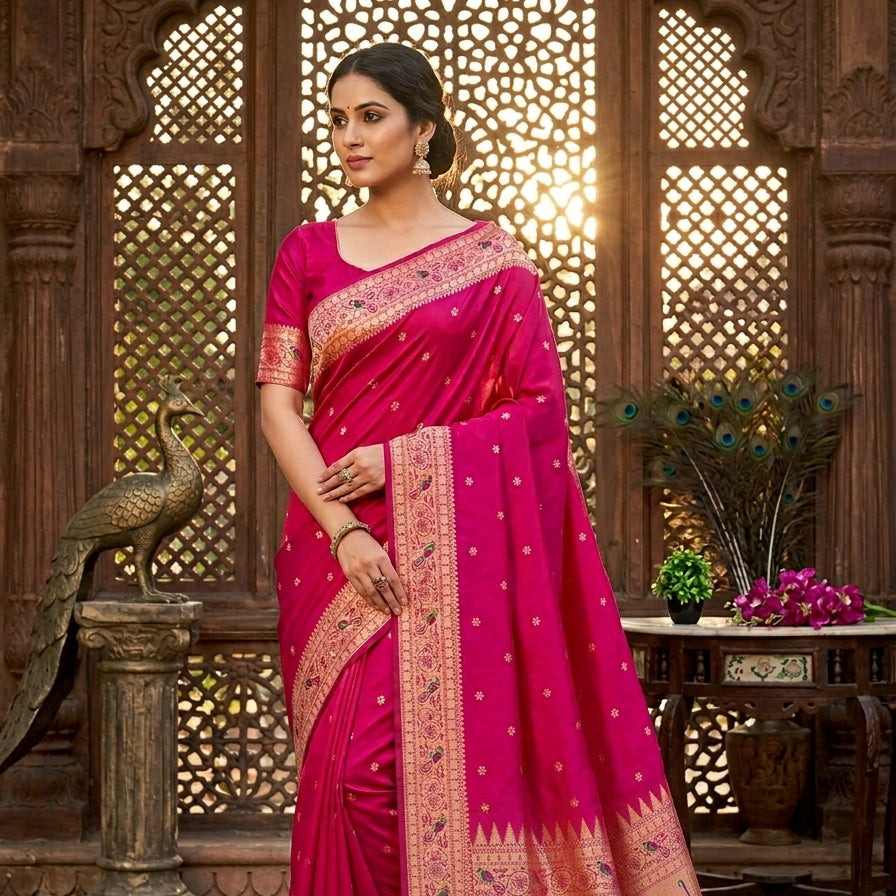 Royal Heritage Banarasi Silk Saree Collection