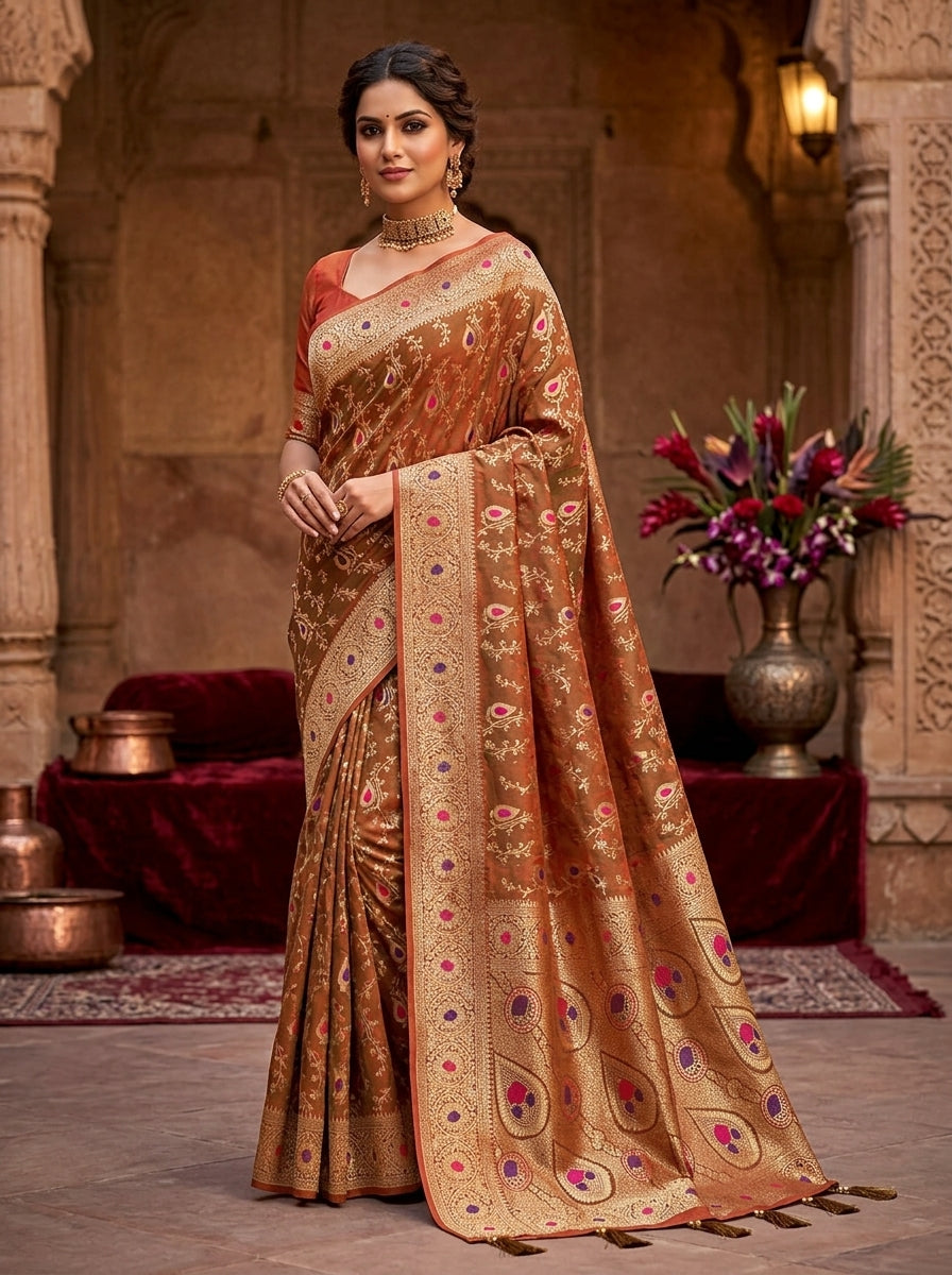 Majestic Banarasi Silk Heritage Saree Collection