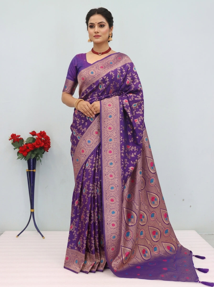 Majestic Banarasi Silk Heritage Saree Collection