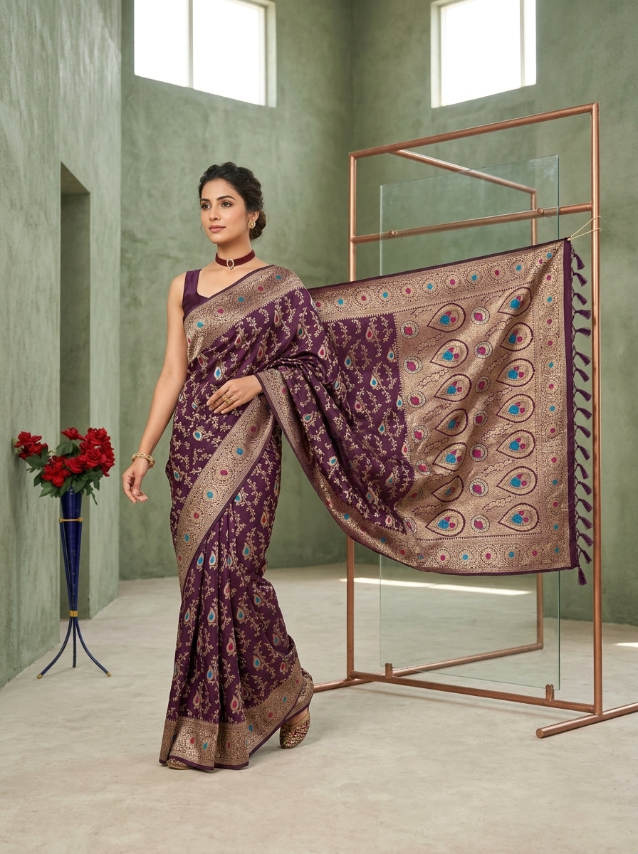Majestic Banarasi Silk Heritage Saree Collection