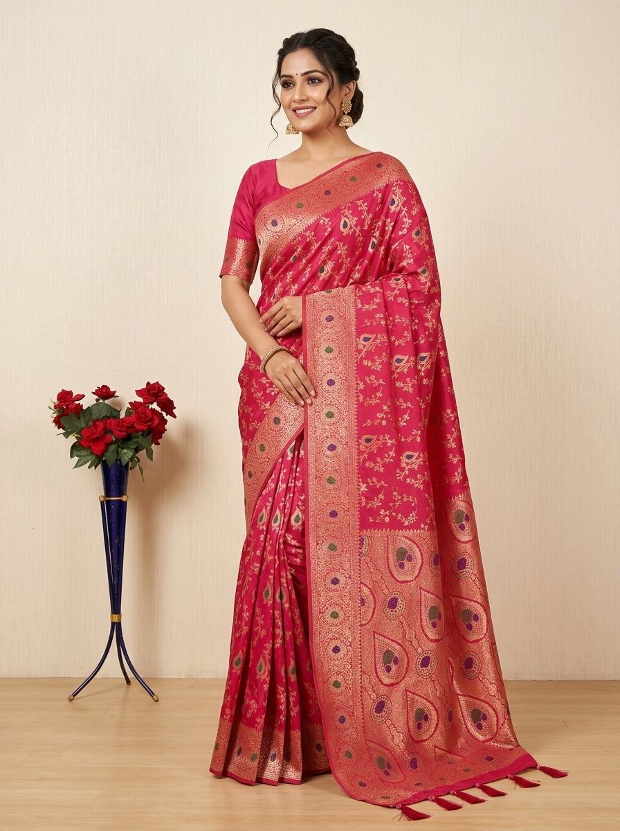 Majestic Banarasi Silk Heritage Saree Collection